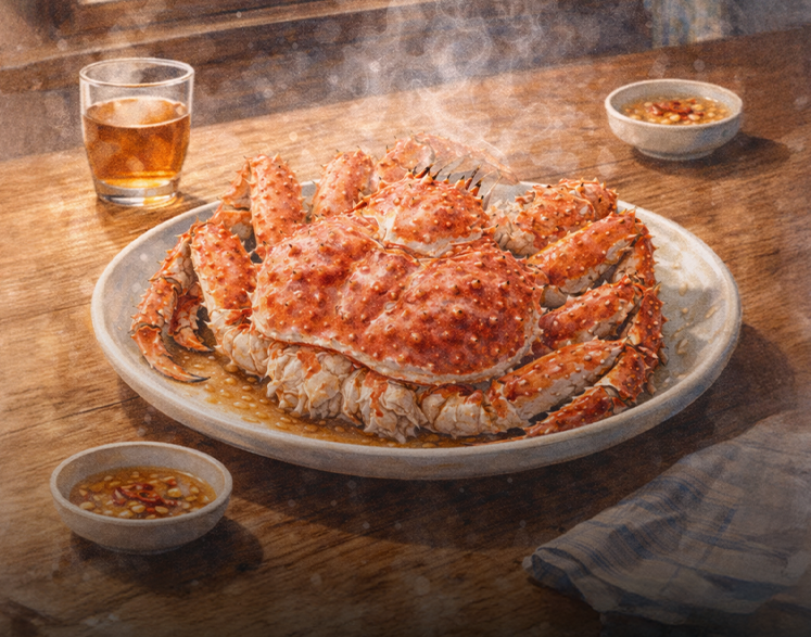 为寒冬拼命“增肥”｜帝王蟹的秋冬肥美秘密